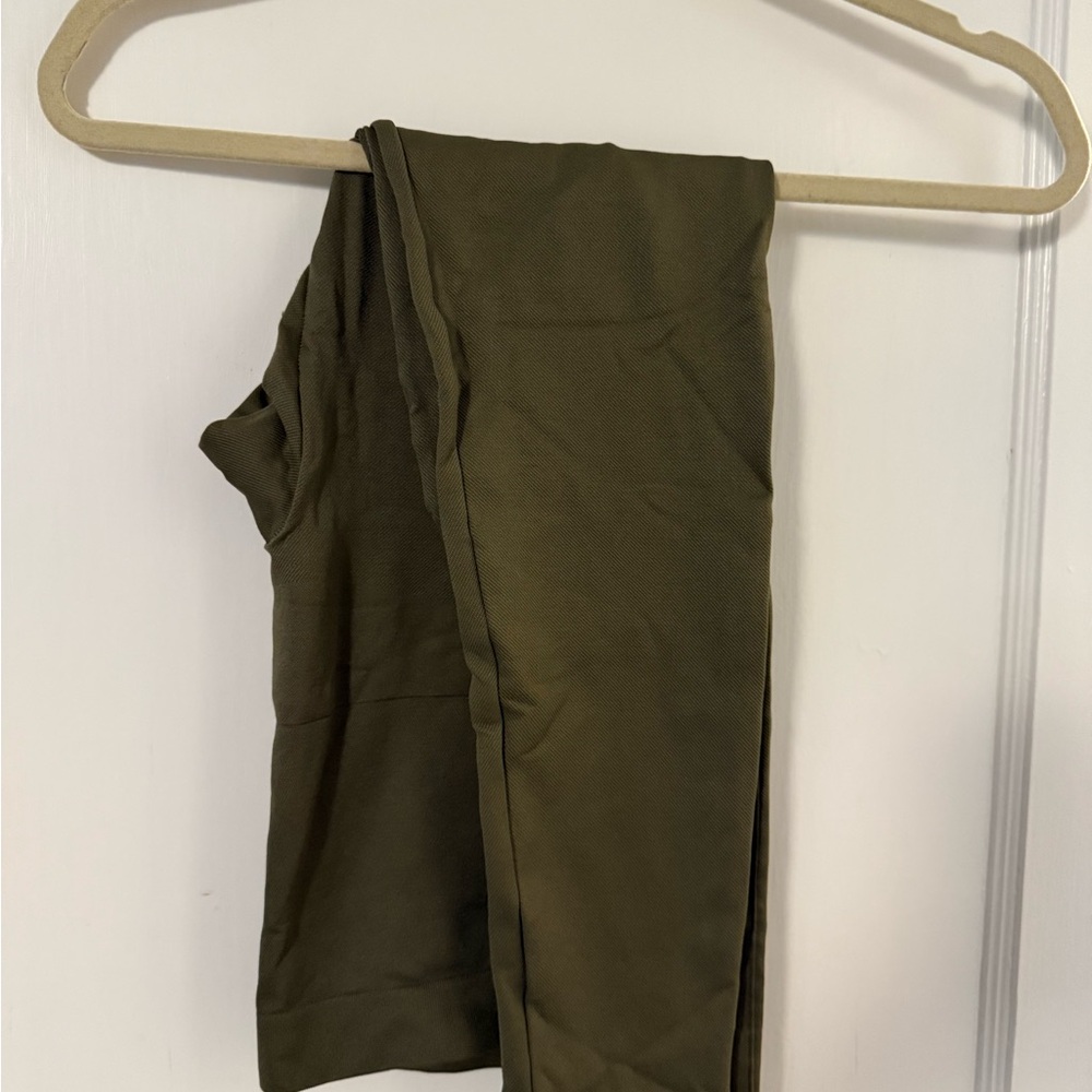 Olive Green Leggings